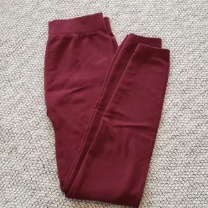 Fleece lined leggings
